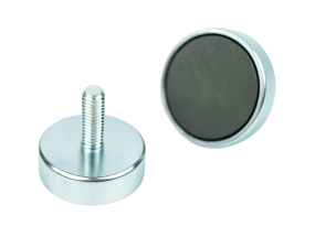 Ferrite Shallow Pot-Countersunk Mounting